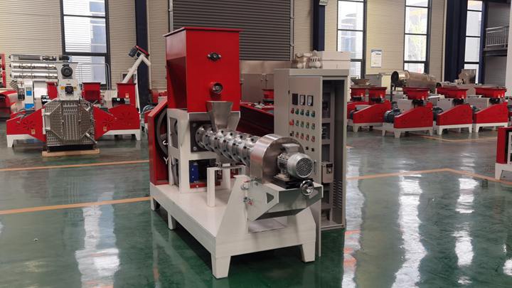 Brand new pangasius food extruder in Zambia